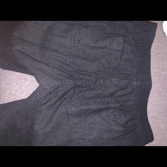 Black linen pants - Picture 3 of 3